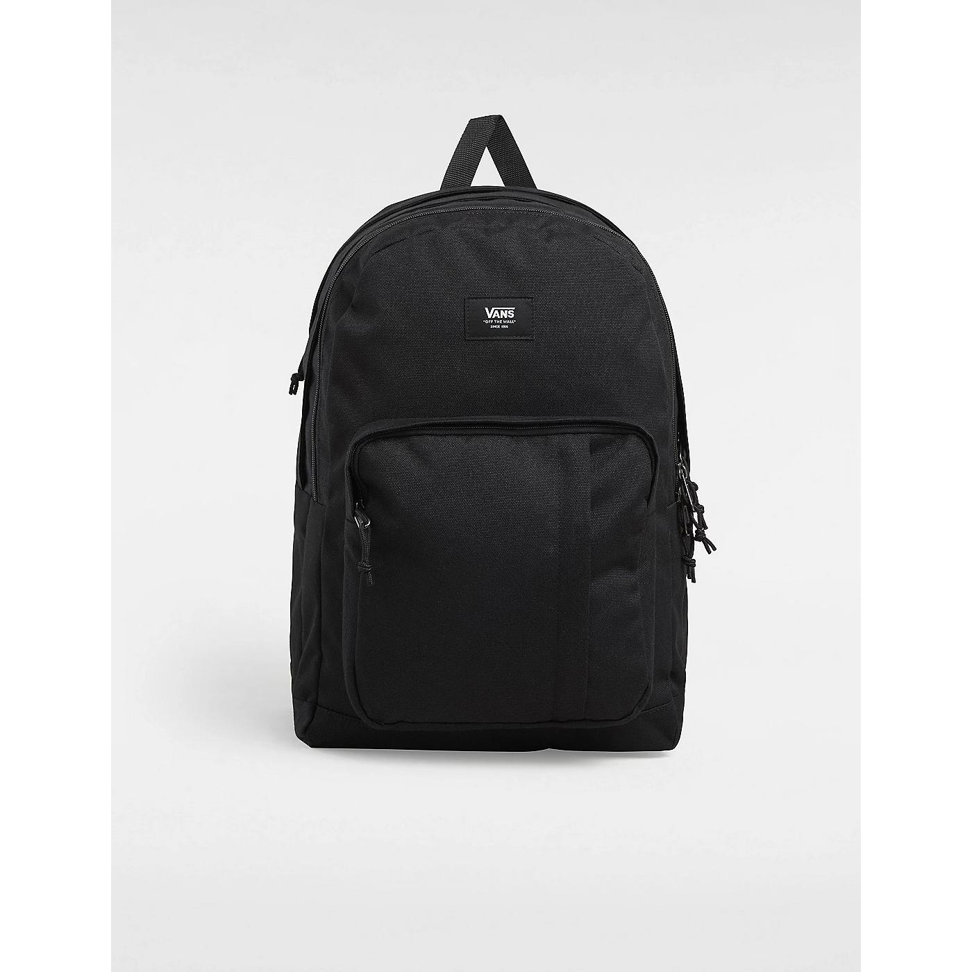 Mochila Vans Old Skool Trek Negra Doble Cierre Cremallera