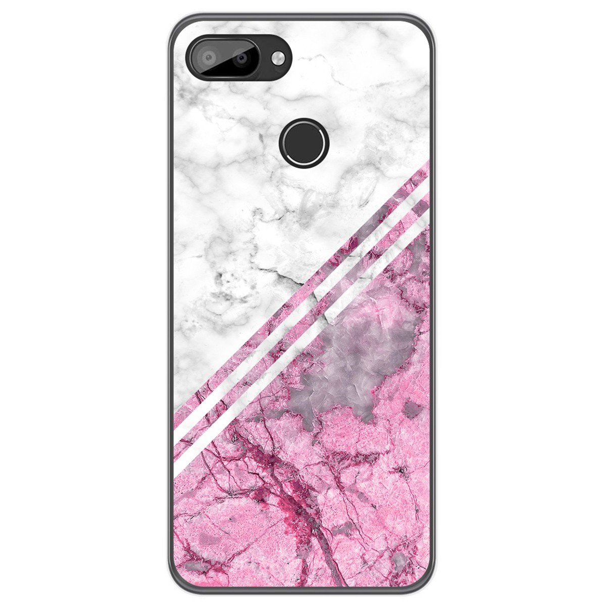 Tumundosmartphone Funda Gel Tpu para Oukitel C11 / C11 Pro diseño Mármol 03 Dibujos