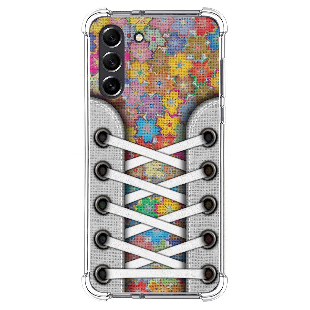 Funda Silicona Antigolpes para Samsung Galaxy S21 FE 5G diseño Zapatillas 05 Dibujos