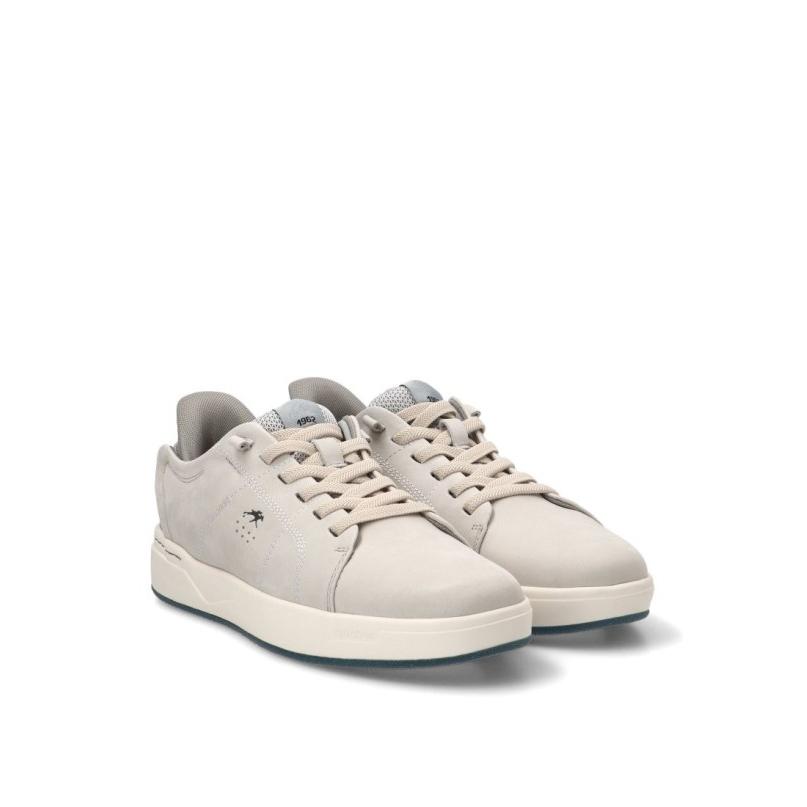 Zapatillas Casual Fluchos - Hombre - Suela Plana - Modelo F2378 - Color Blanco