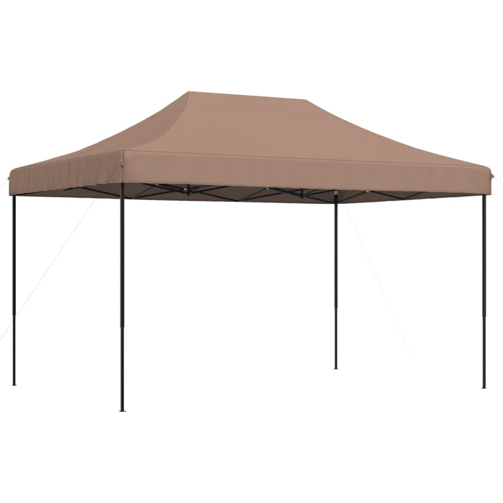 vidaXL Carpa de Fiest Jardín Plegable Pop-up Acero Tela 3x4,5 m Cenador Color Antracita,  Burdeos,  Marrón y mas