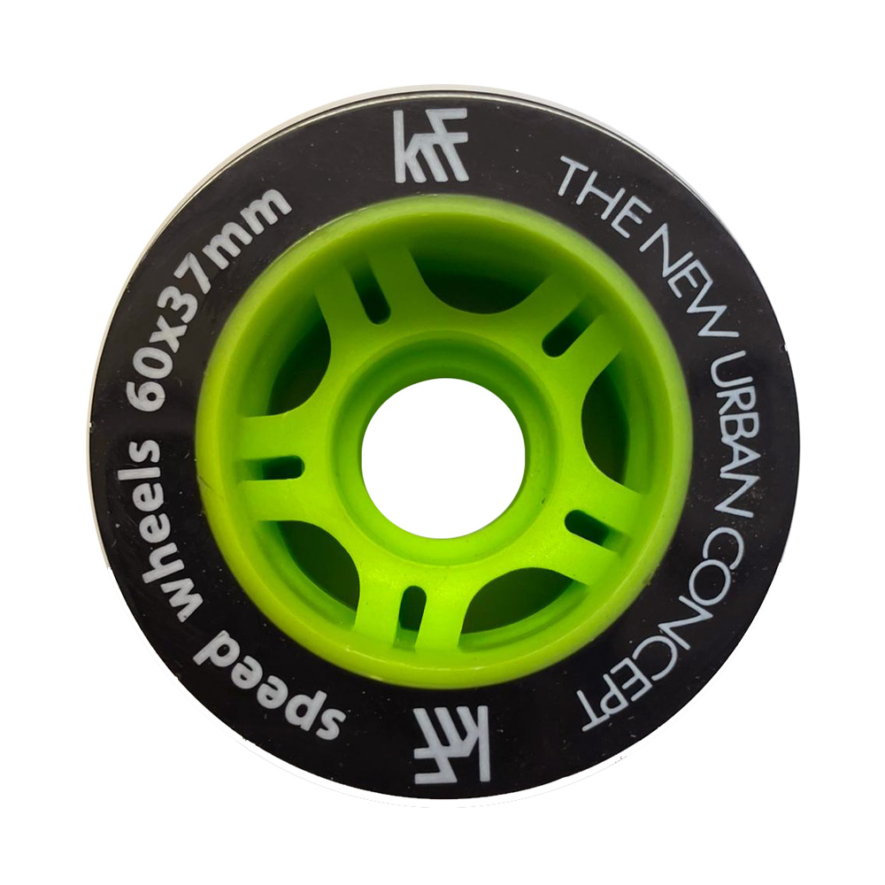 KRF The New Urban Concept Pack de 2 Ruedas para Patines Hockey Chronos Tamaño 60 X 37 Mm