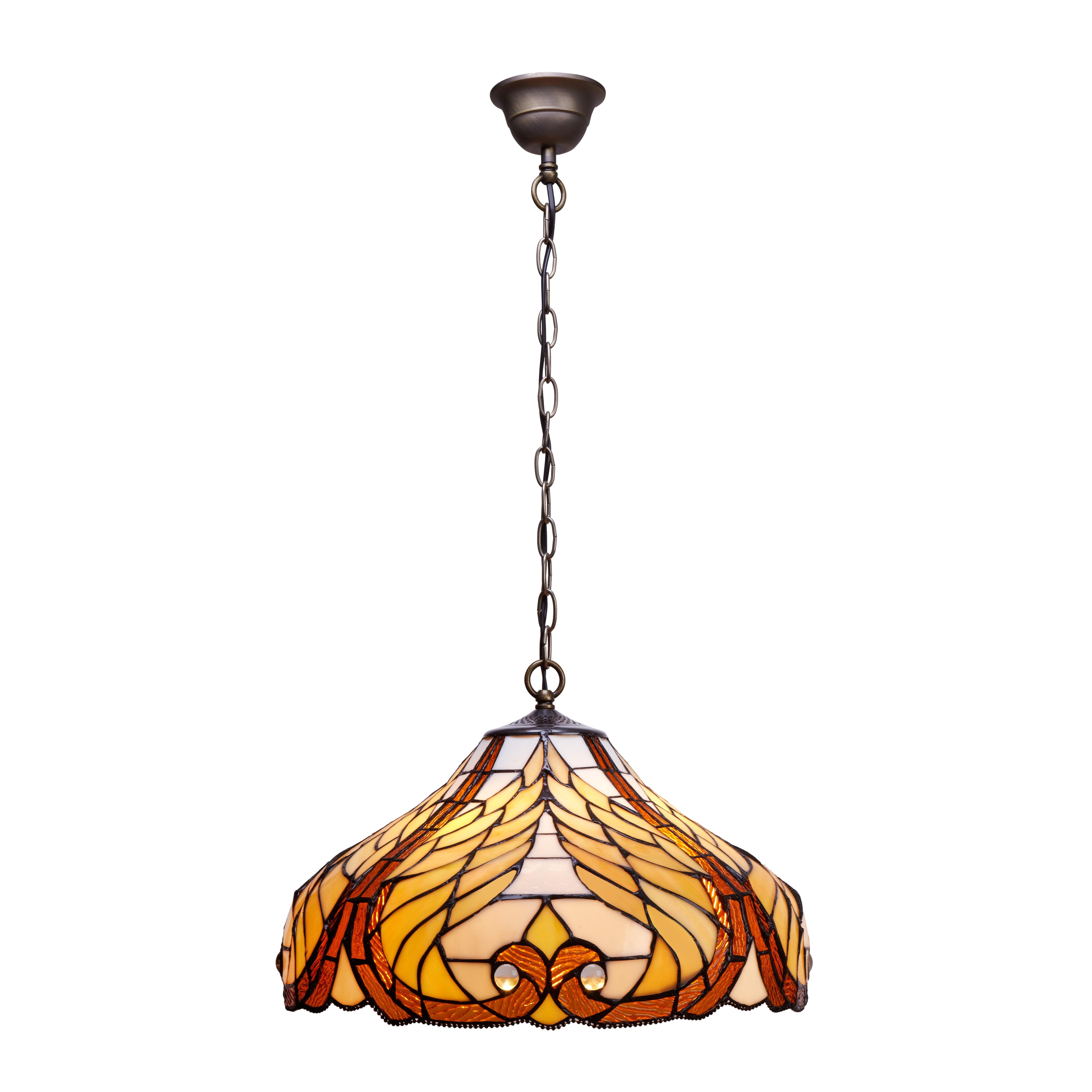 Colgante de techo con cadena y diámetro 45cm Serie Dalí FIJALO LG238199