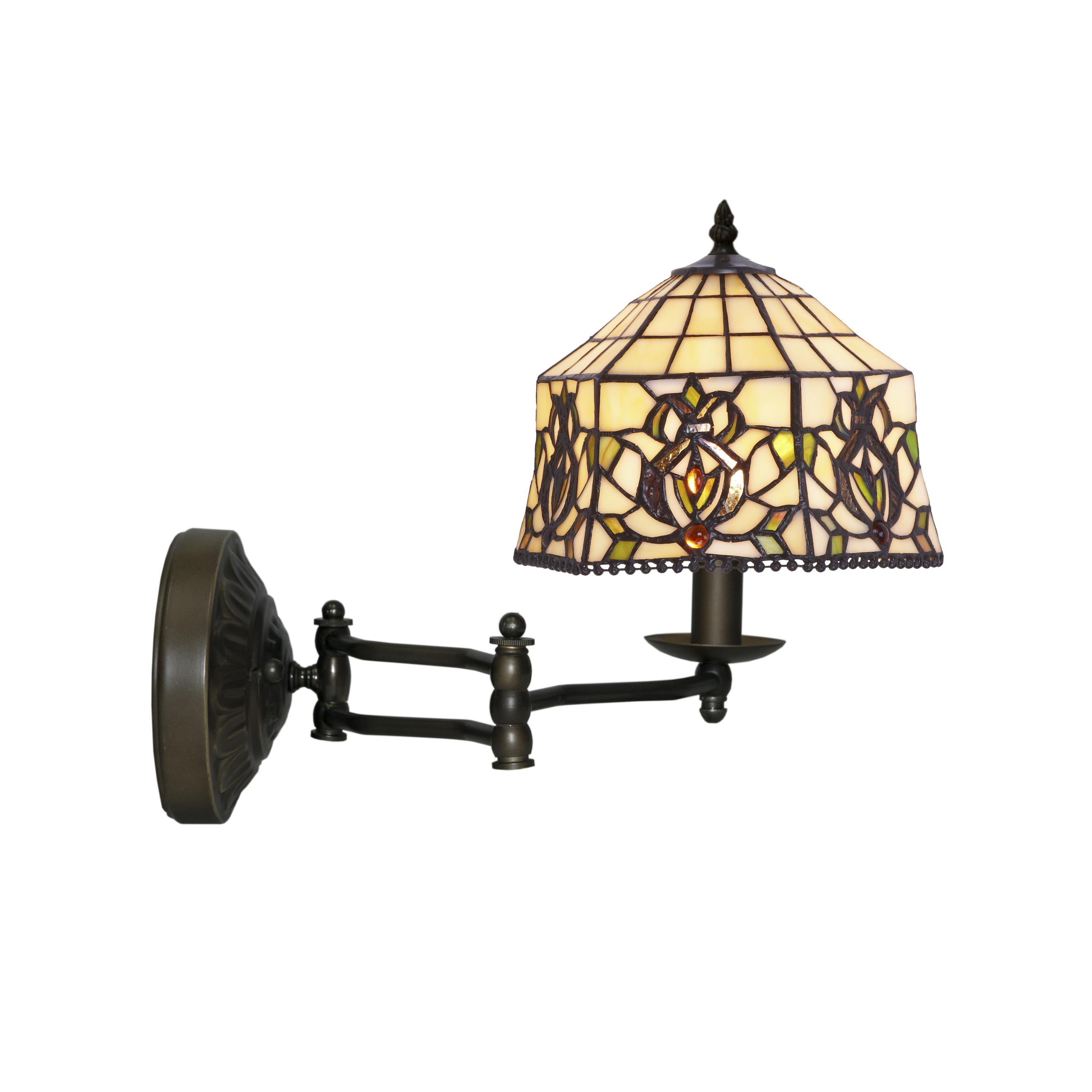 Aplique con brazo móvil diámetro 20cm Serie Hexa FIJALO LG2427D1