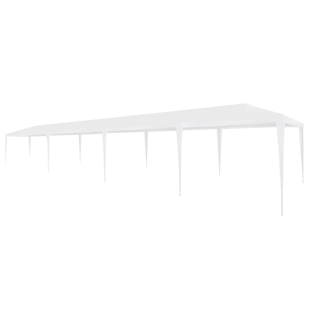vidaXL Carpa para fiestas PE blanca 3x12 m