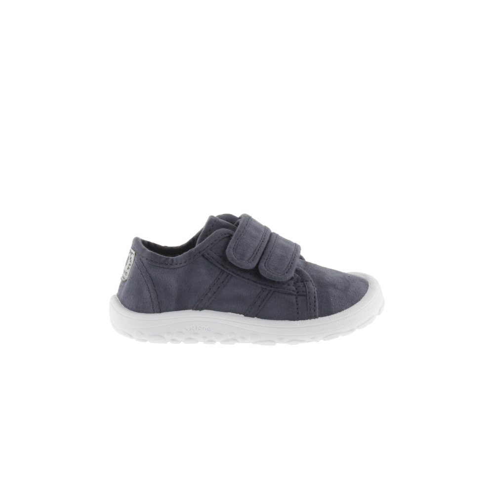 Victoria Bosco Zapatillas respetuosas barefoot de lona tintada DREC con doble cierre adherente 1370111
