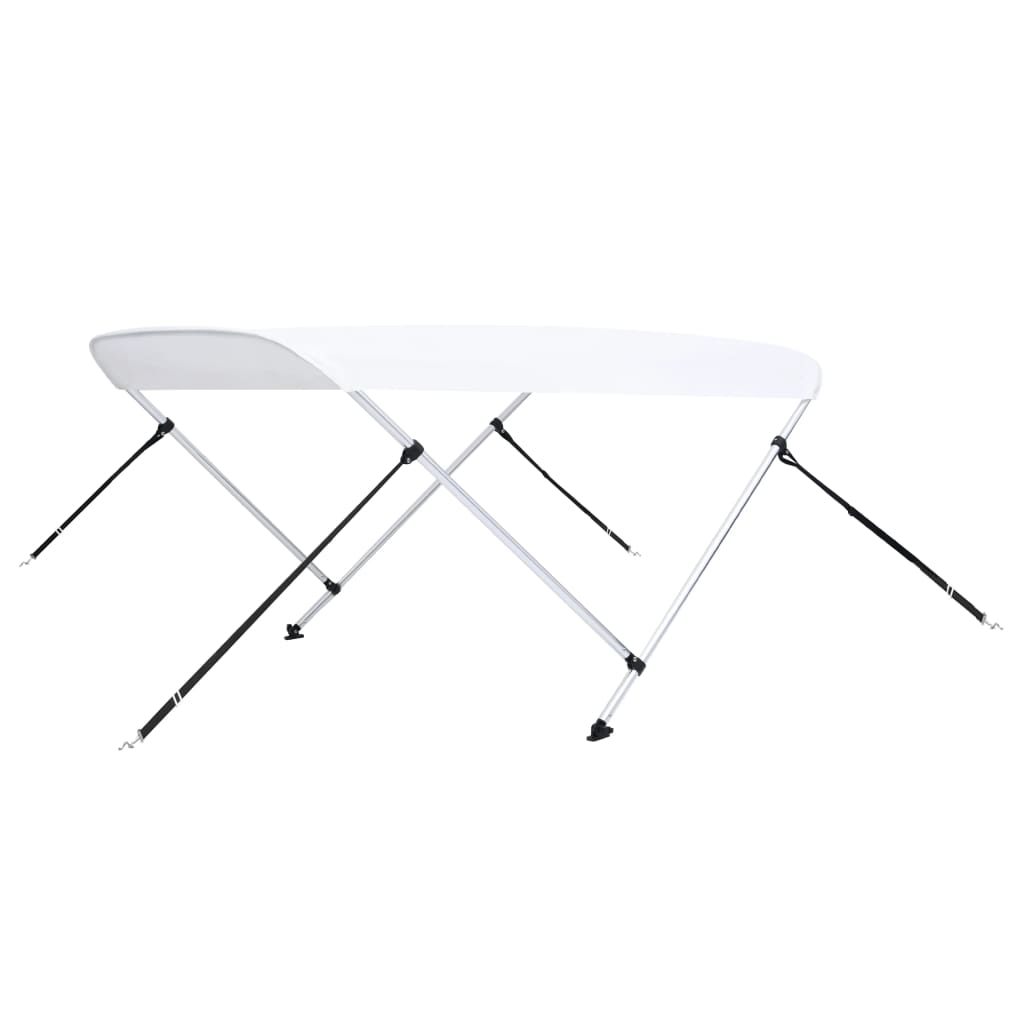 vidaXL Toldo Bimini de 2 Arcos Marino 180x150x110 cm Barco Embarcación Color Azul,  Blanco,  Antracita y mas