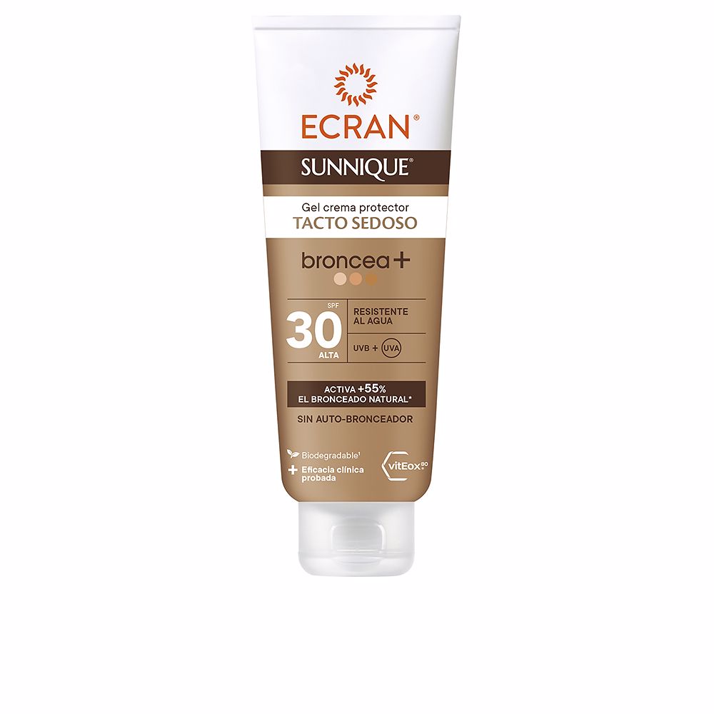 Ecran - Solar Ecran ECRAN SUNNIQUE broncea+ gel-crema SPF30