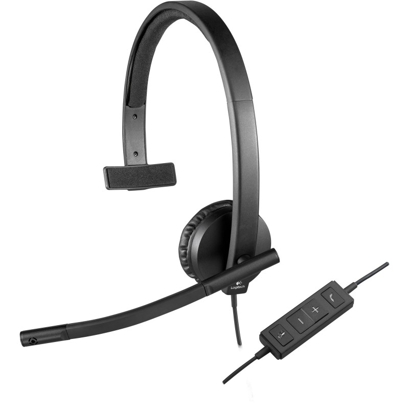 Logitech H570e Mono (981-000571) Negro