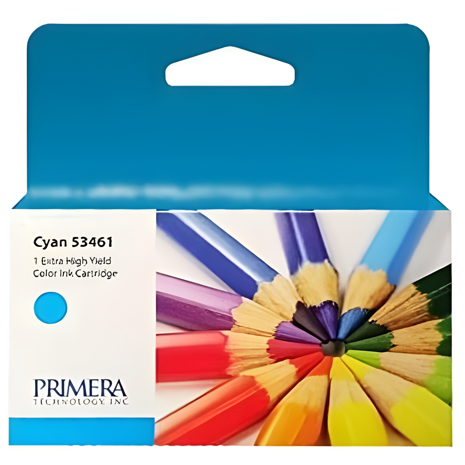 Primera 53461, Cartucho de Tinta para Impresoras, Cyan, LX2000