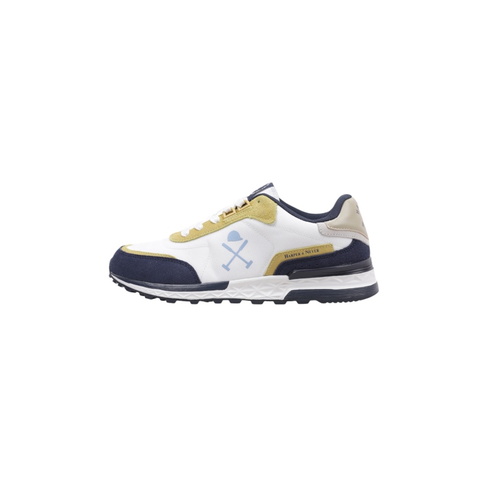 Harper & Neyer DAKOTA Deportivas Planas Hombre Blanco