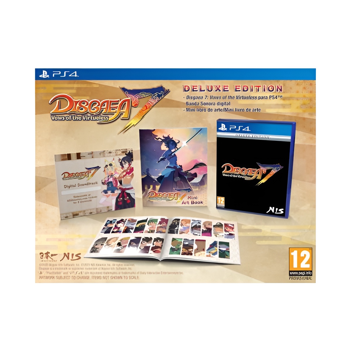 Disgaea 7 Vows of the Virtueless Deluxe Edition - PS4 - Nuevo Precintado - PAL España