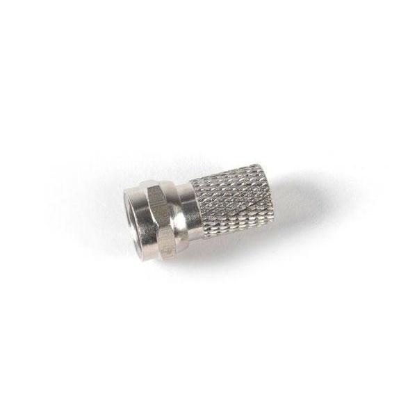 Conector F Macho Coaxial 6,6mm TELEVES Caja 50 Unid.