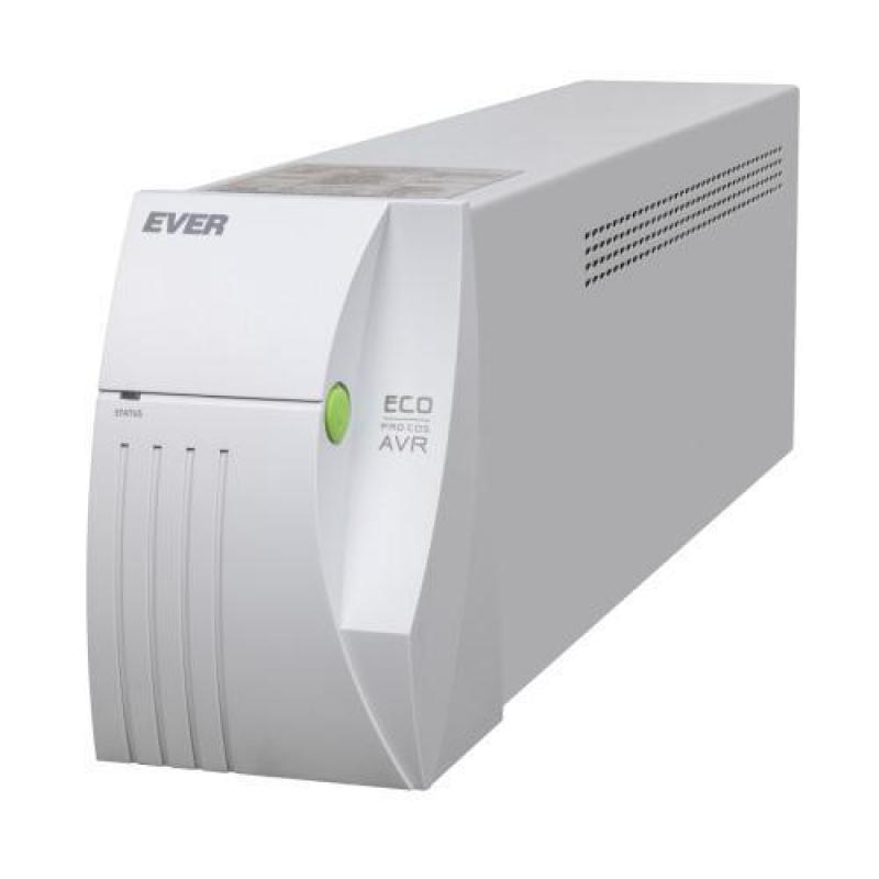Sistema de alimentación ininterrumpida (UPS) Línea interactiva 1 kVA 650 W 2 salidas AC Ever ECO PRO 1000 AVR CDS
