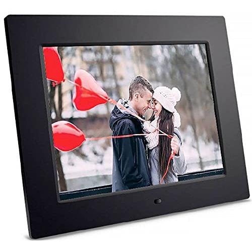 Braun Photo Technik 1083 digital photo frame, 9.7 inch (24.6 cm) IPS display, black, 1024 x 768 resolution, LED backlight, supports JPEG images, includes AC adapter and user manual, ideal for home decoration.