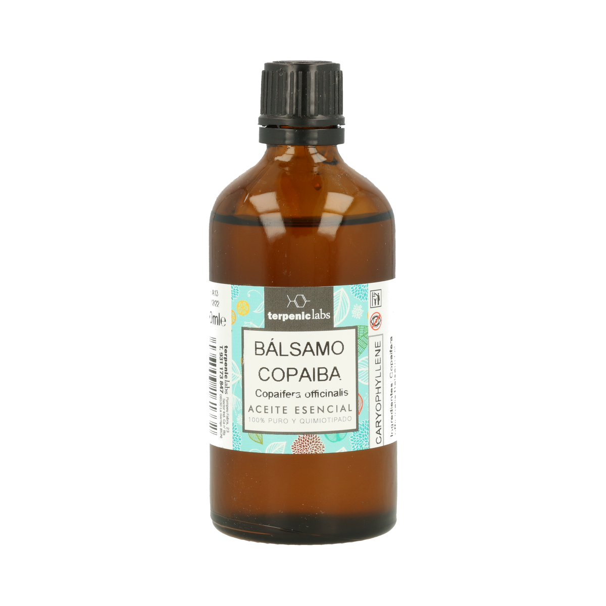 Aceite Esencial Bálsamo De Copaiba 100 ml de aceite esencial Terpenic
