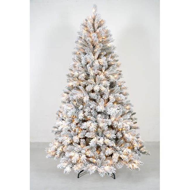 Arbol Pe Metal 1X1X150 150Led Nevado, Decoracióna de navidad para todos los hogares, Navidad Alpina Snow