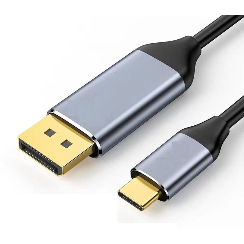 FGNS.Cable Tipo C a DisplayPort 1.8M,Cable USB C a DisplayPort 4K@60Hz, Cable 1.8M Thunderbolt 3 a DisplayPort Compatible con Portátiles, teléfonos móviles, tabletas y otros dispositivos electrónicos.