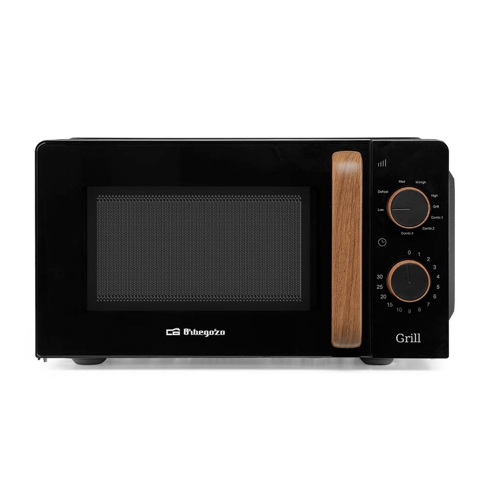 Orbegozo MIG 2140 Negro, Madera Microondas con grill Encimera 20 L 700 W