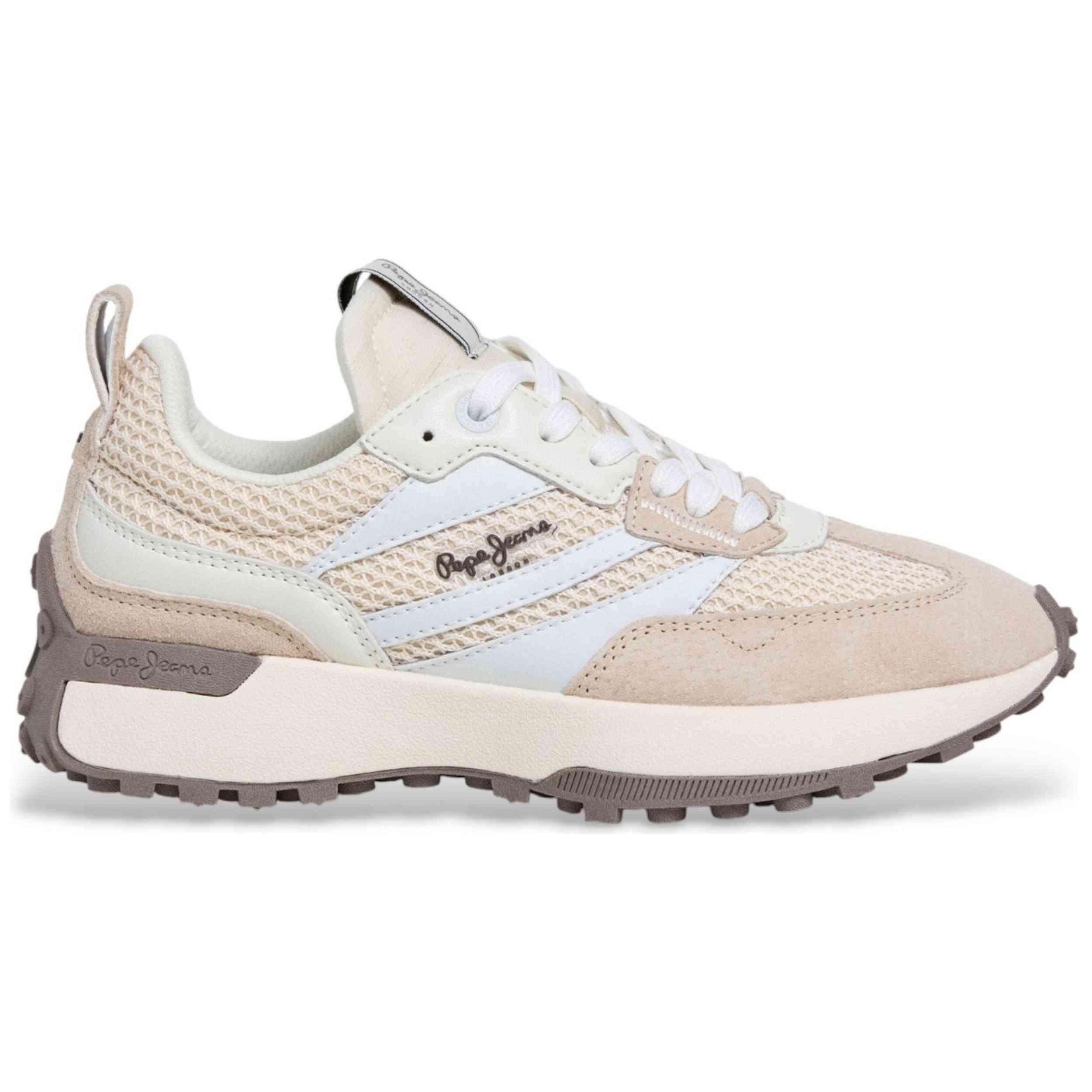 Zapatillas Pepe Jeans modelo Lucky para Mujer en color Blanco