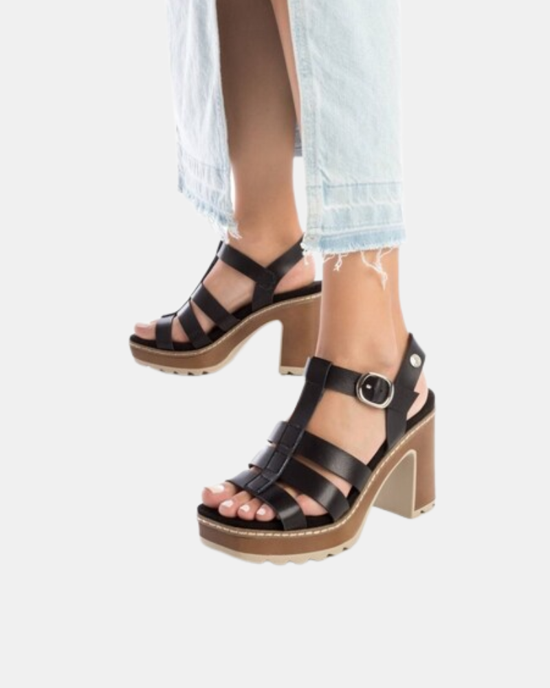 REFRESH 171878 Sandalias Mujer Negro