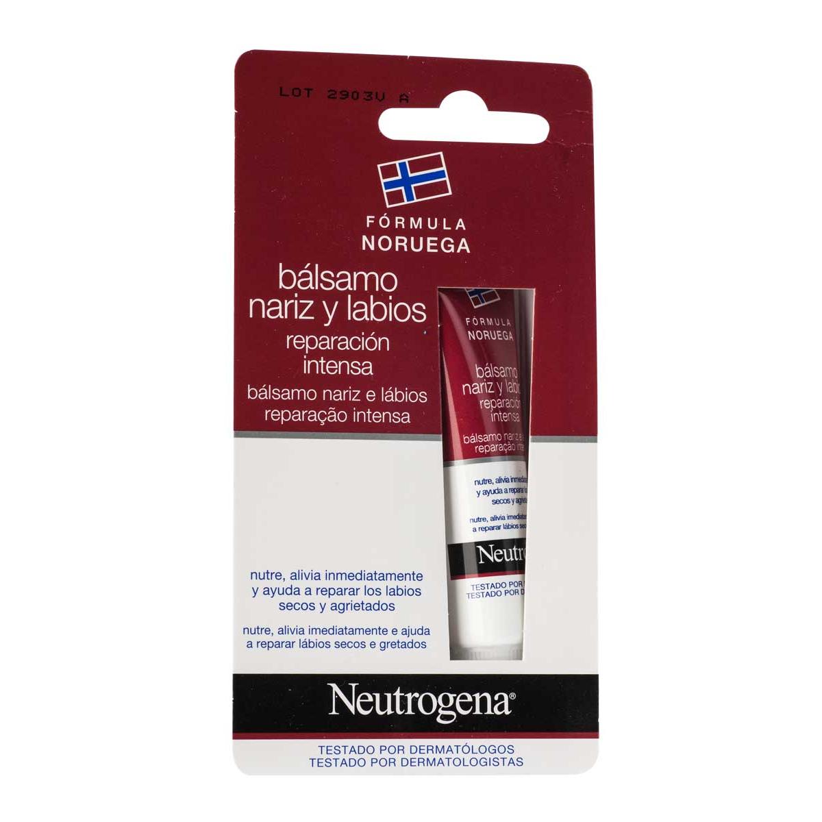 Neutrogena bálsamo fluido nariz y labios 15ml