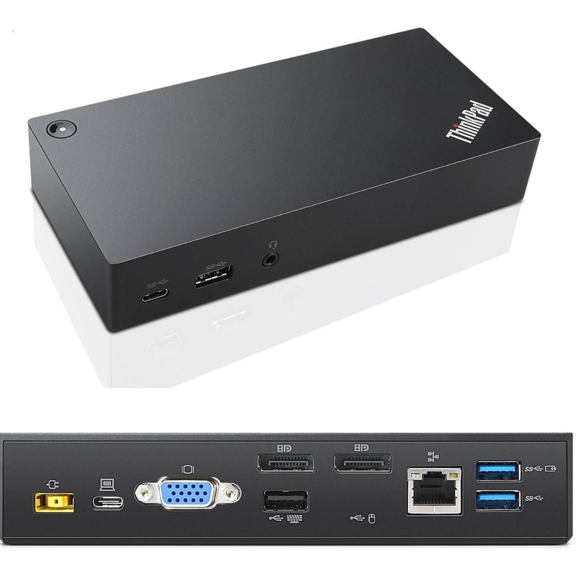 Dock Lenovo USB-C Adaptador Multipuerto Alta Velocidad
