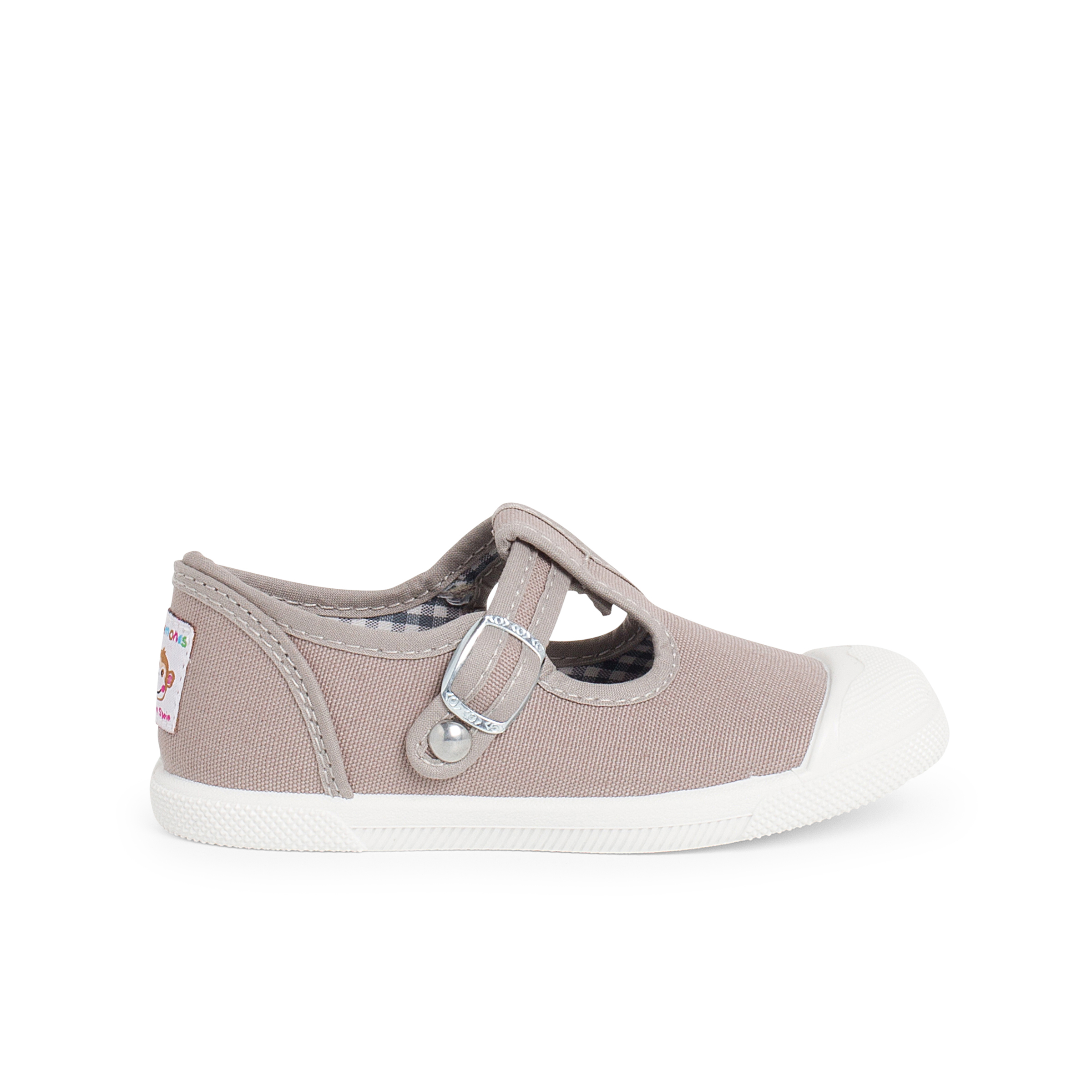 Pisamonas Zapatillas Lona Niños Puntera Goma Tipo Pepitos