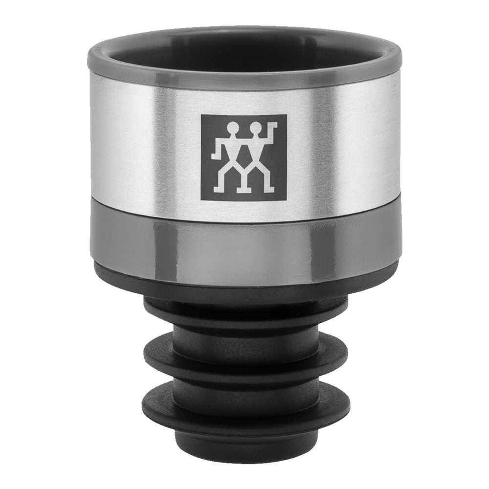 Zwilling - Sellador Vino al Vacío, 1 Unidad, Tapa de Vino, Conserva Aroma, Evita Oxígeno, Tapón Aceites y Zumos