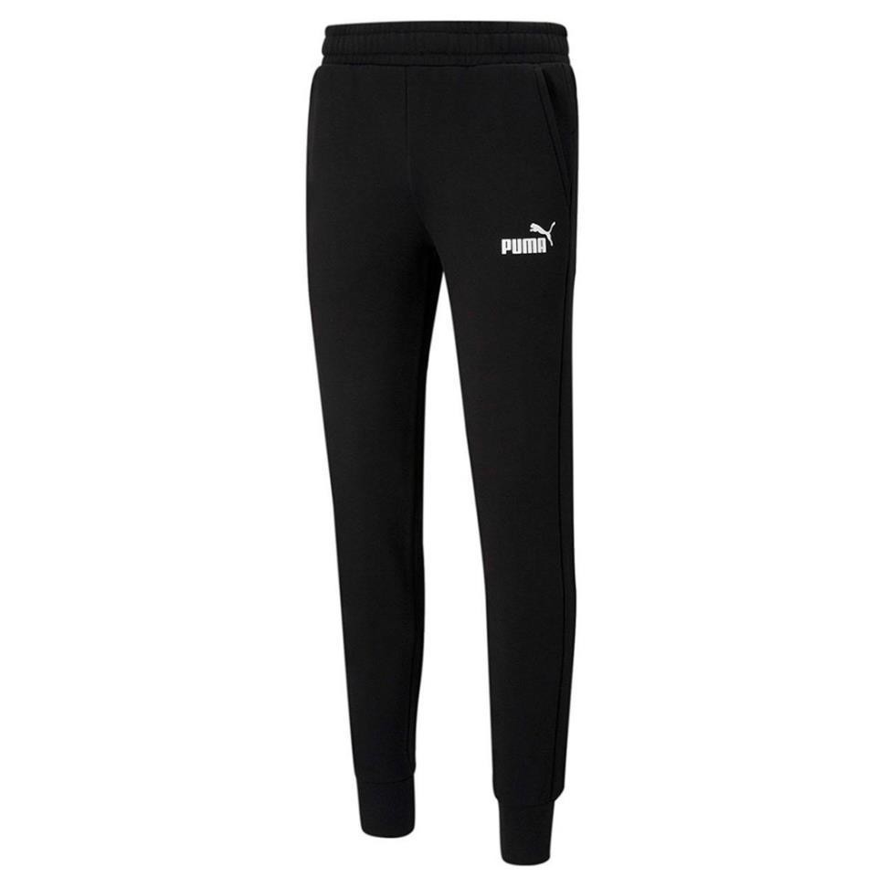 PUMA Pantalon Negro Ess Logo Fl