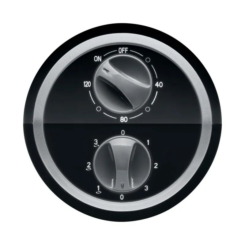 Ventilador De torre Ufesa RIGA 84105611  | 75,0 cm, 45 W, Negro, Confort deseado, Temporizador 2h, Oscilación izq/der, Asa fácil transporte