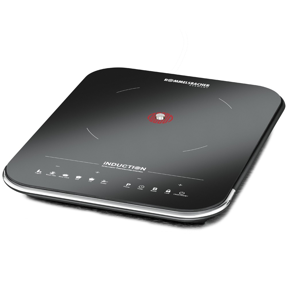 Rommelsbacher CTS 2000/IN hobs Negro, Plata Encimera Con placa de inducción 1 zona(s)