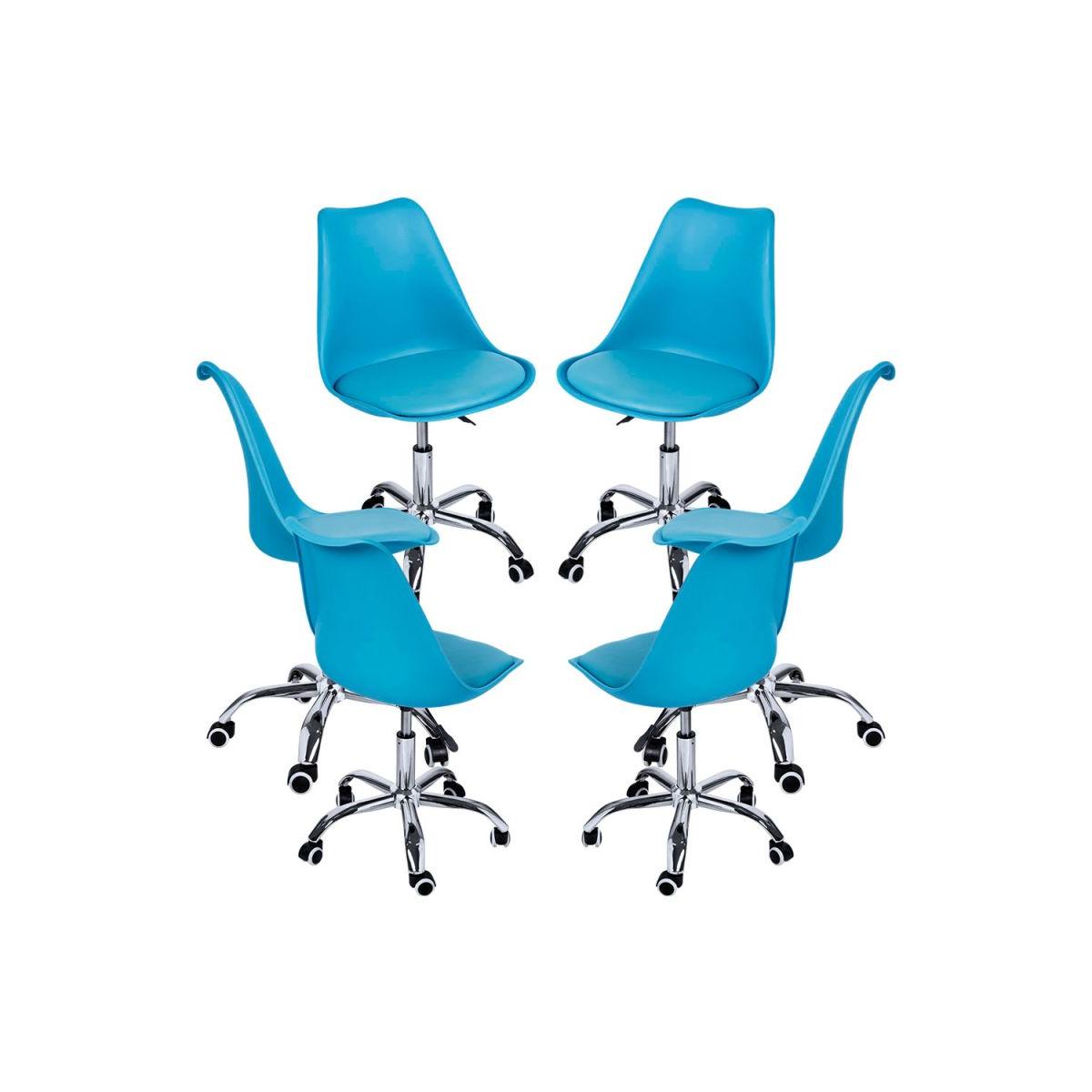 Regalos Miguel - Packs Sillas - Pack 6 Sillas Neo - Azul claro