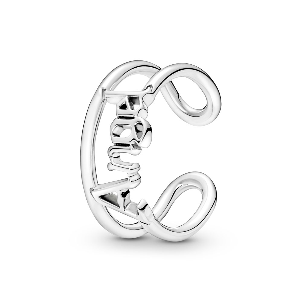 Pandora San Valentín Anillo Ángel Abierto Pandora ME 190105C00 , para Mujer