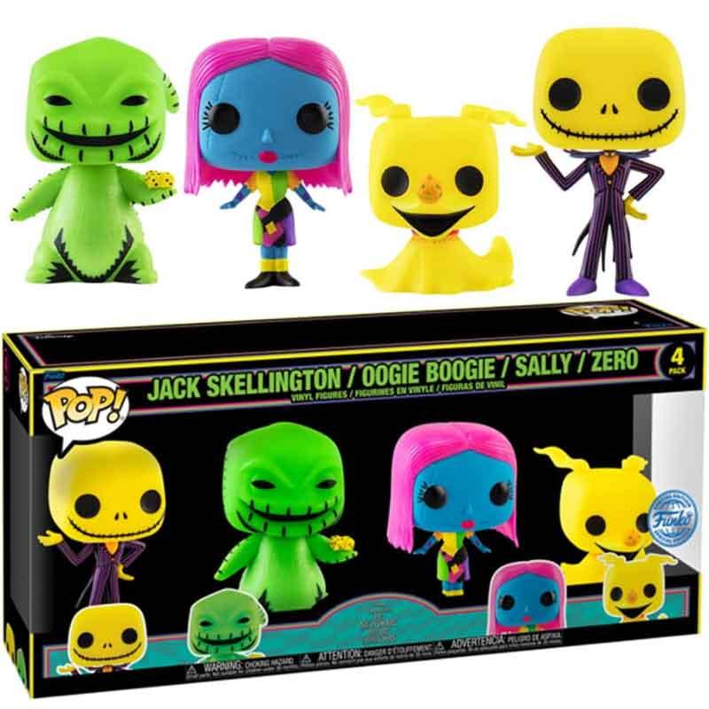 Funko Pop - Pack de 4 Pesadilla Antes de Navidad FUNKO
