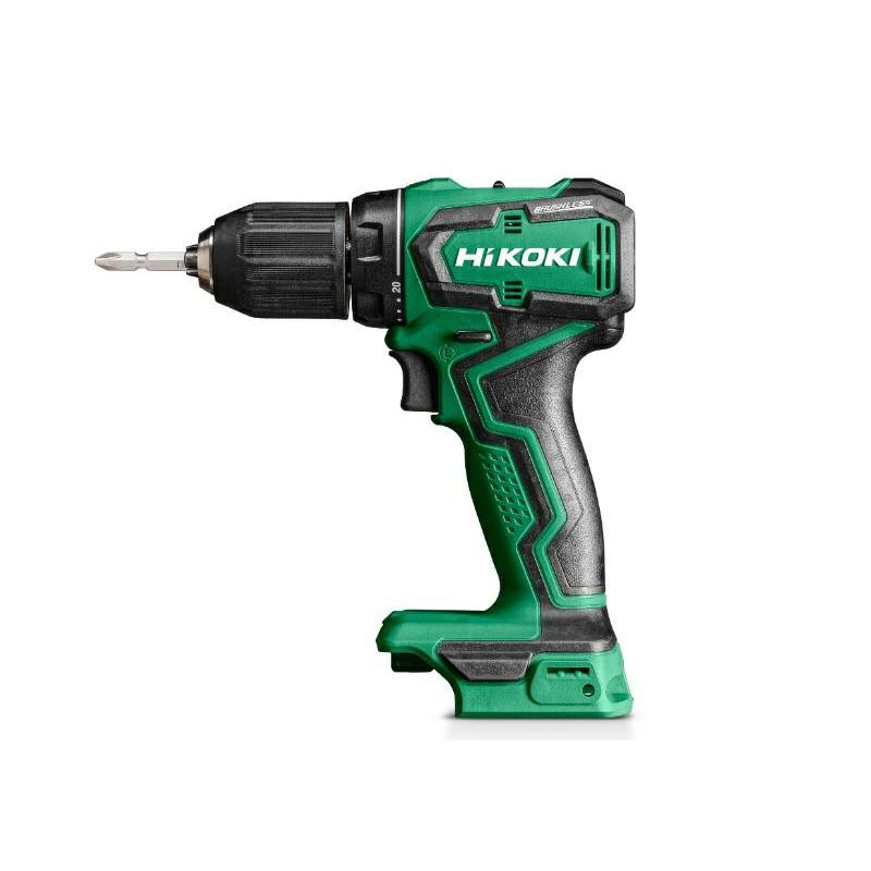 HiKOKI Akku-Bohrschrauber DS18DD (18V, Li-Ion, Brushless, 55 Nm, LED, 20-stufige Drehmomenteinstellung, ohne Akku und Ladegerät)