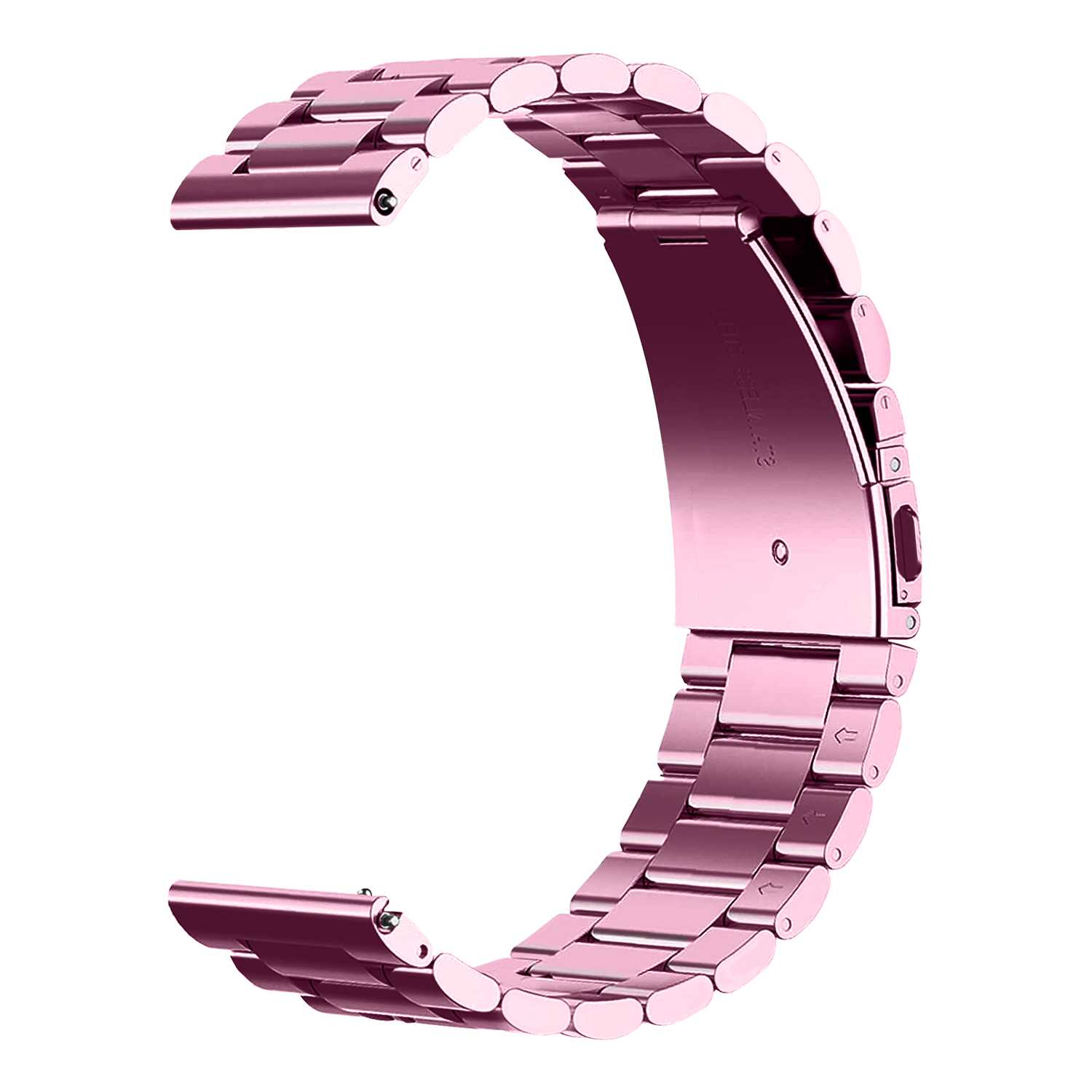 Ociodual Correa Reloj Correa Metálica Acero Inoxidable Color Rosa 14mm Correa Reloj Inteligente Reloj Hombre Smartwatch Mujer Pulsera Hombre Reloj Mujer Pulseras Universales Liberación Rápida