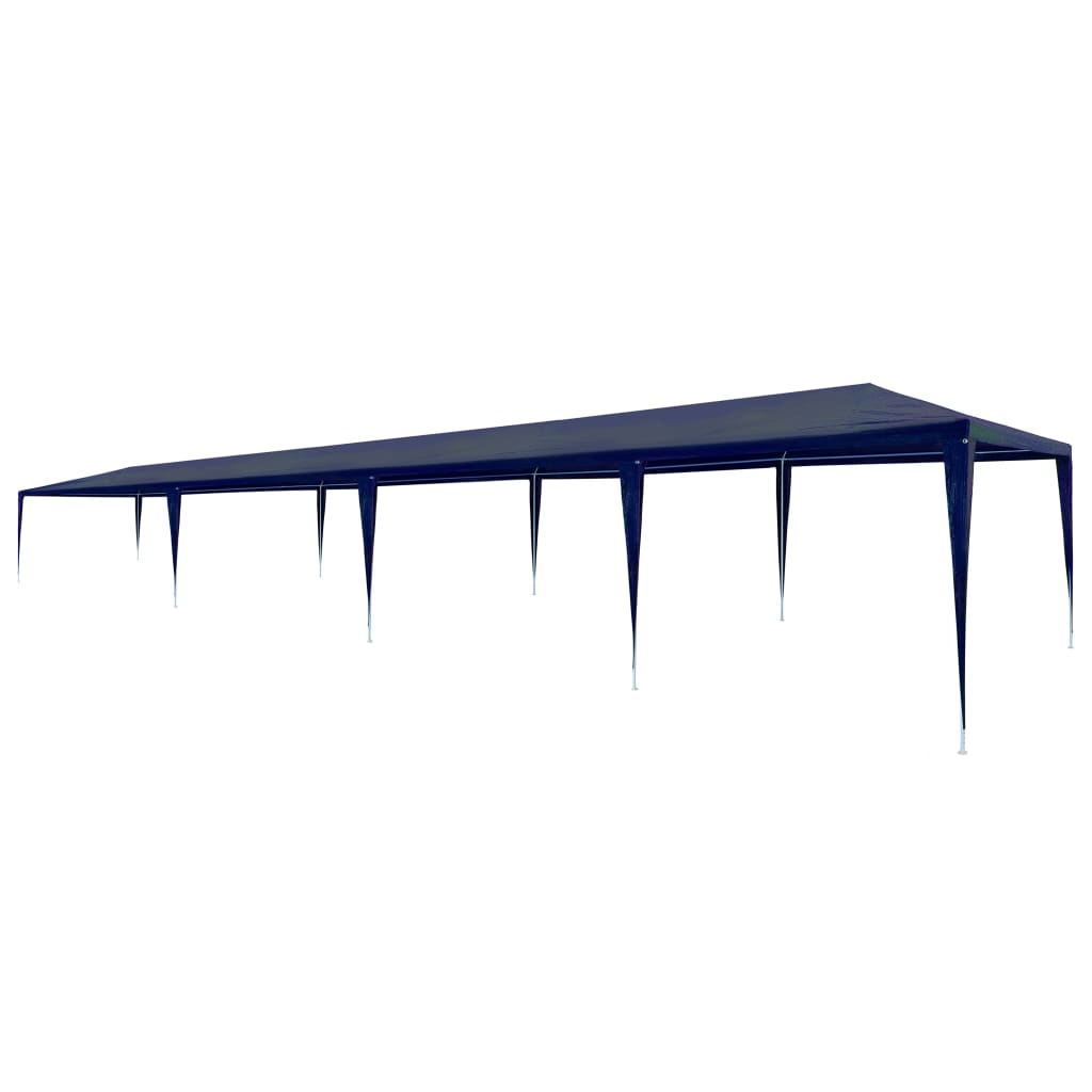 vidaXL Carpa Celebraciones PE 3x12 m Pabellones Cenadores Jardín Exterior Color Azul,  Blanco,  Antracita y mas