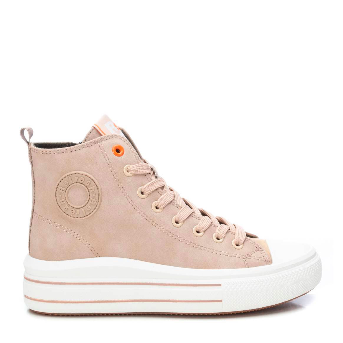 Refresh Botín Beige 172284-7 , para Mujer