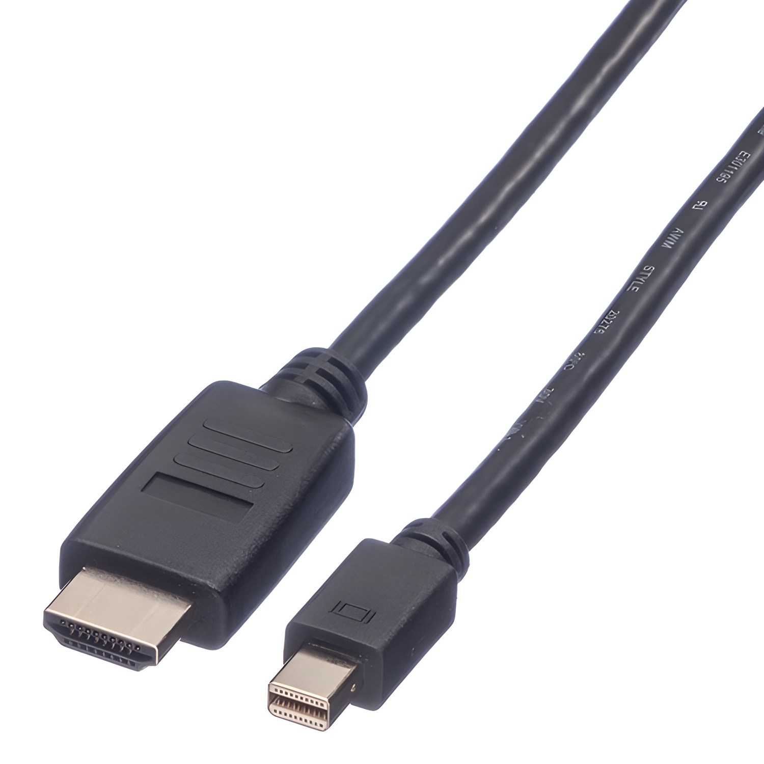 Value Cable Mini DisplayPort, Mini DP-HDTV, ST/ST, Negro, 2 m