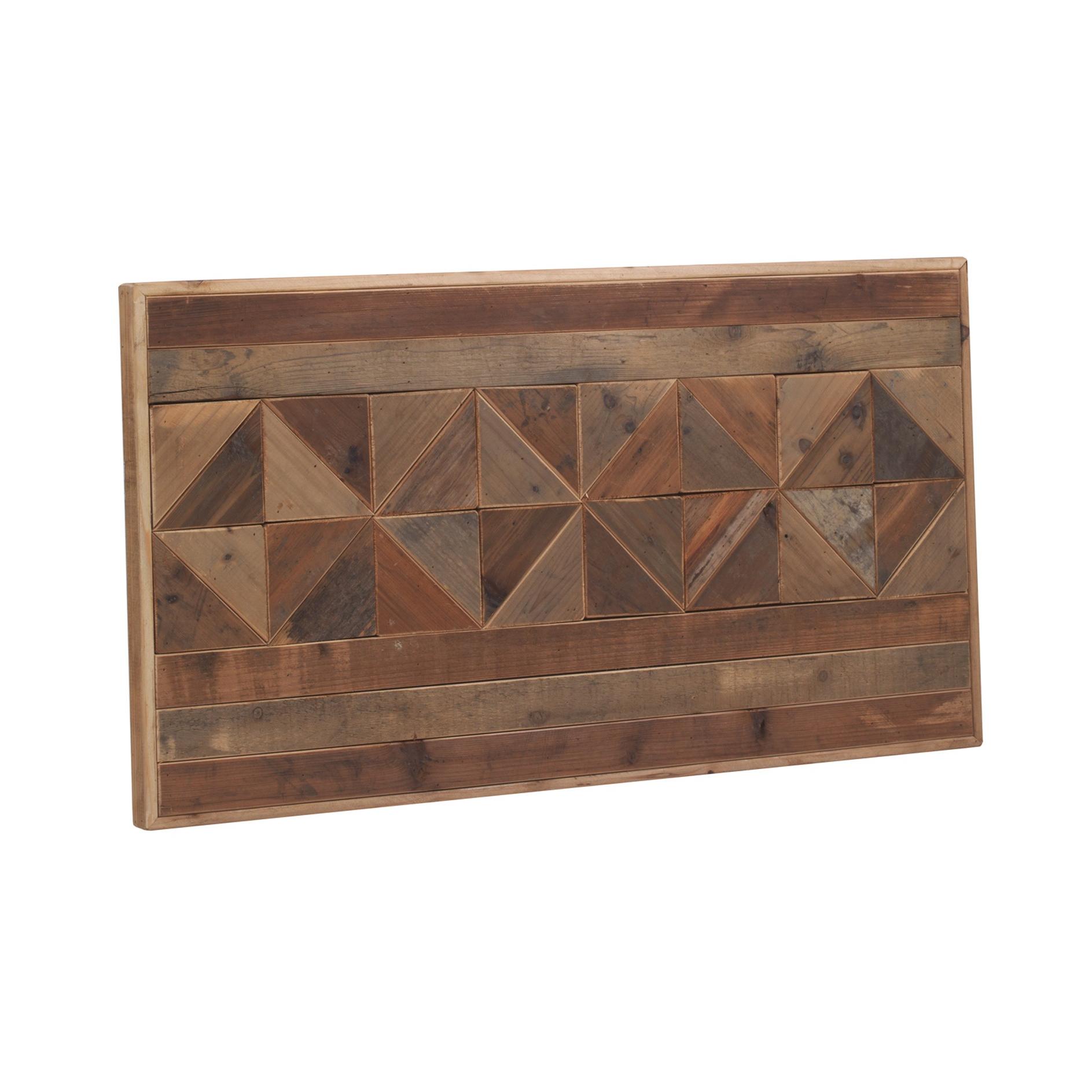 Cabecero De Madera Reciclada 110X60 Cm El mejor complemento para tu hogar. Fijalo