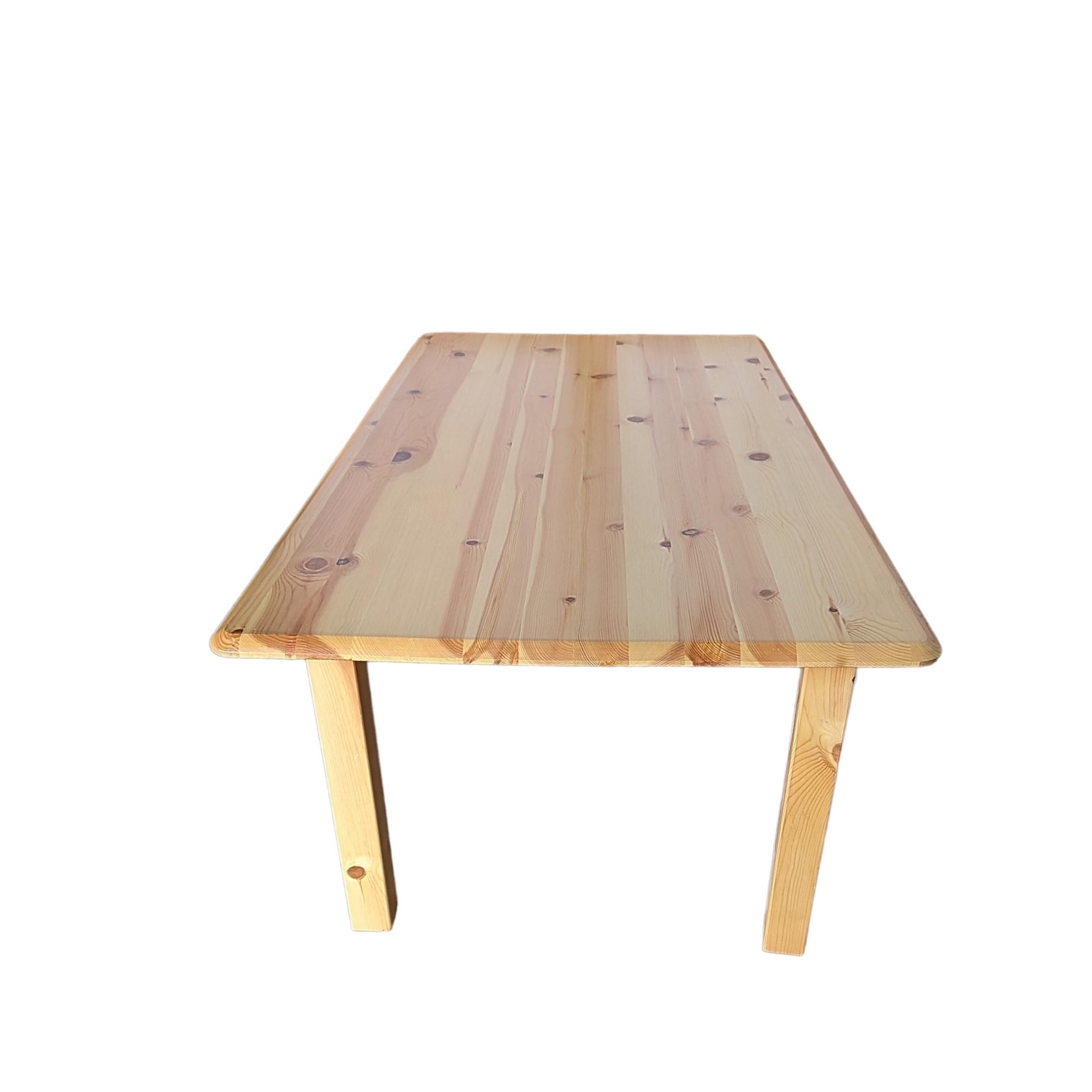 Futonia Mesa Centro Madera Natural Rectangular 120x60x40cm