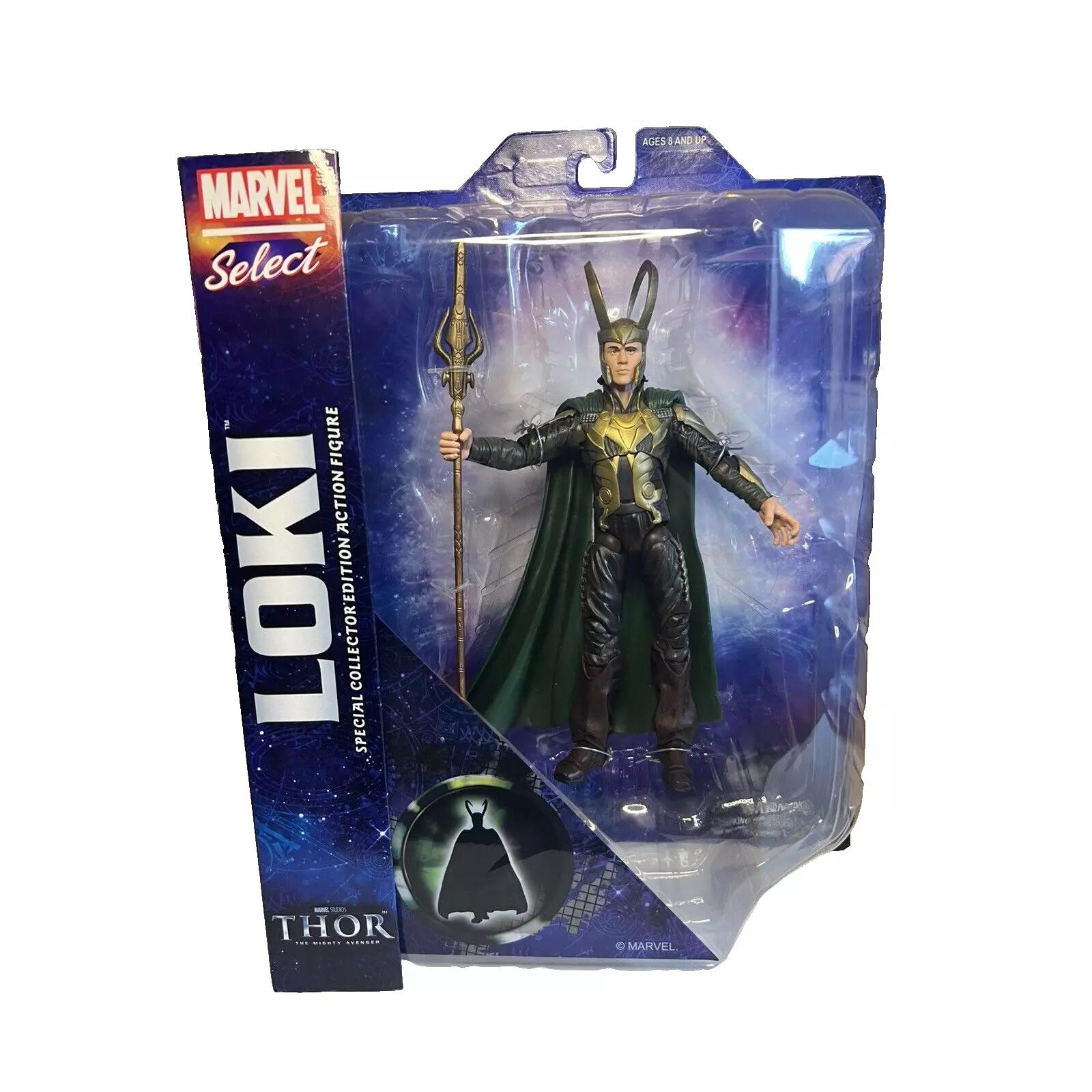 Loki Marvel Select Figura de Acción Diamond Select 18 cm Coleccionismo