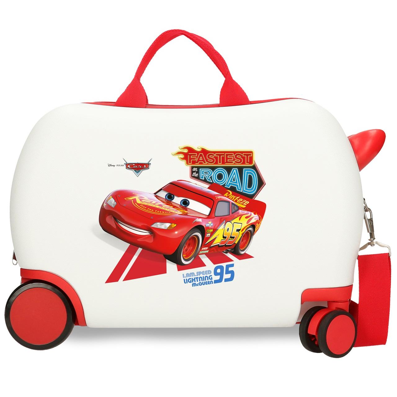 Maleta infantil Cars Good mood blanco 45x31x20 cm
