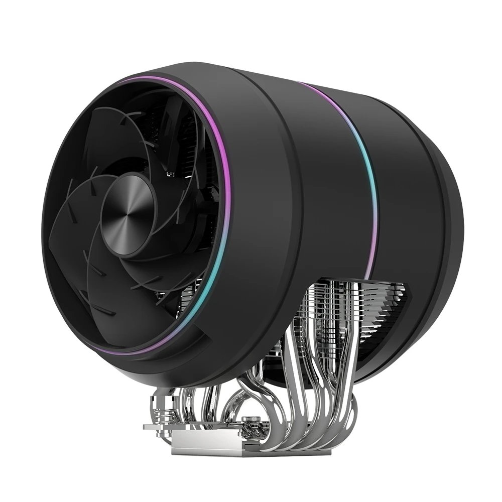 Zalman - Ventilador para procesador ZET5 de 12 cm con control de 4 velocidades, bajo ruido (31 dB) y diseño negro para disipadores y torres de PC, ideal para estaciones de trabajo y gaming