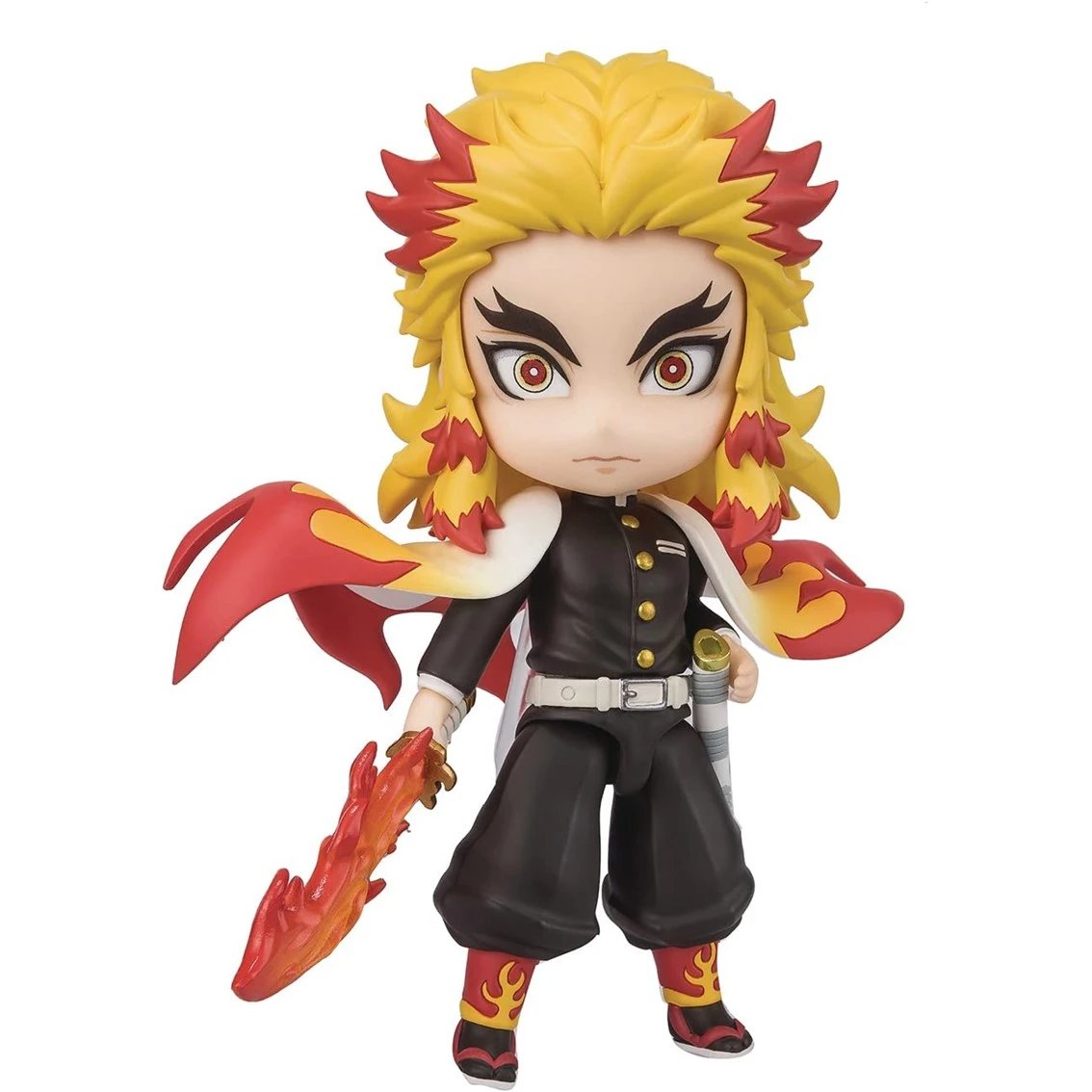 TAMASHII NATIONS - Figura articulada Kyojuro Rengoku de Demon Slayer Figuarts Mini DS620583 para coleccionistas, 10 cm, alta calidad y detalle