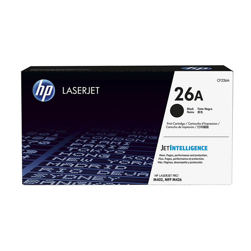 Tóner HP 26A Original Laserjet Negro - Resultados Rápidos y Brillantes