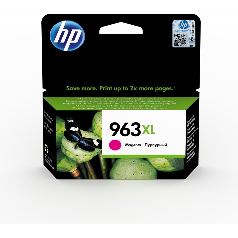 HP - Cartucho de tinta Original 963XL magenta de alta capacidad 3JA28AE