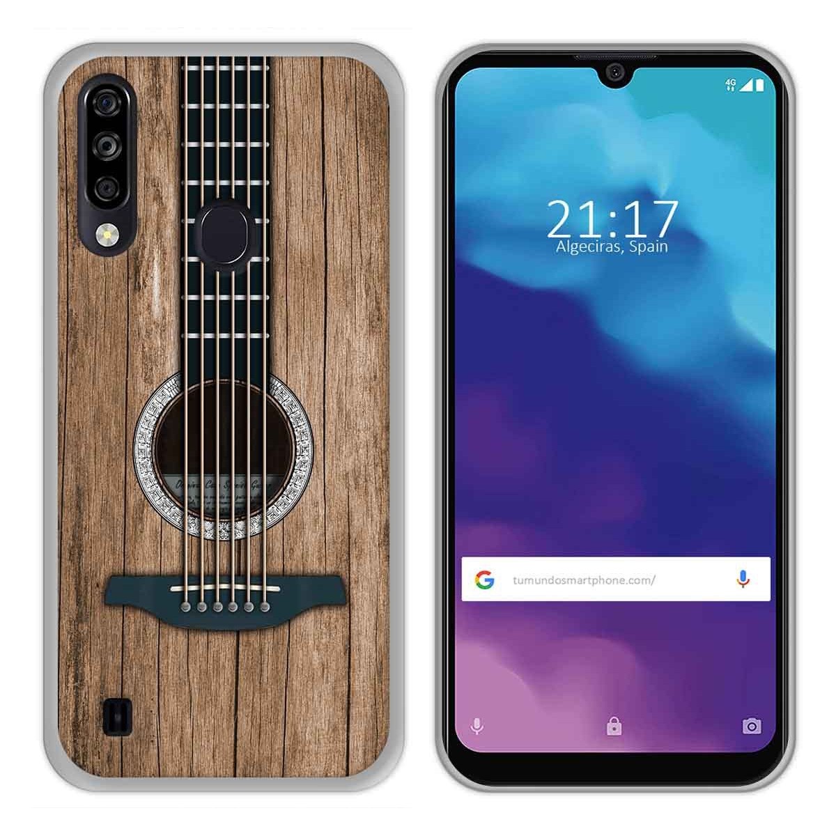 Tumundosmartphone Funda Gel Tpu para ZTE Blade A7 2020 diseño Madera 11 Dibujos