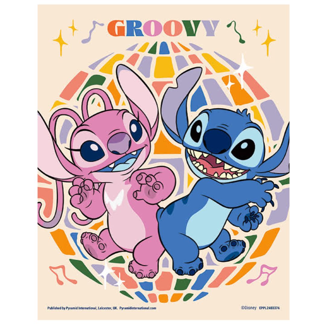 Poster lilo & stitch - póster 3d groovy